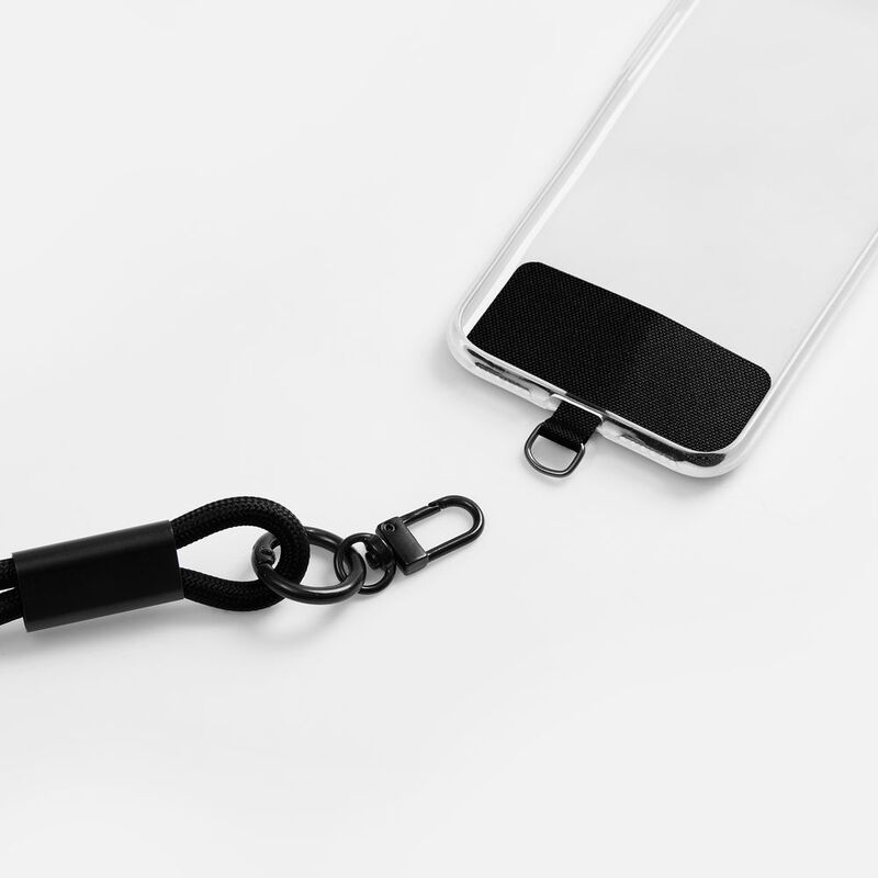 Кабель-ланьярд energyFlex Power Delivery 60 Вт, черный арт.20237.30