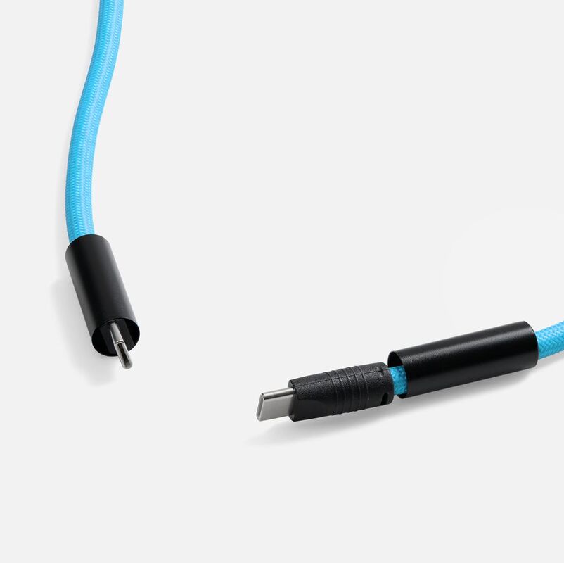 Кабель-ланьярд energyFlex Power Delivery 60 Вт, голубой арт.20237.40