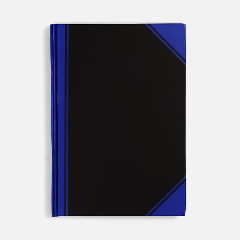 Блокнот Accenti, черный с синим арт.20767.34