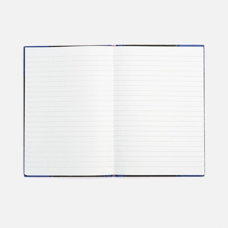 Блокнот Accenti, черный с синим арт.20767.34