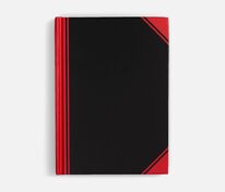 Блокнот Accenti Mini, черный с красным арт.20768.35