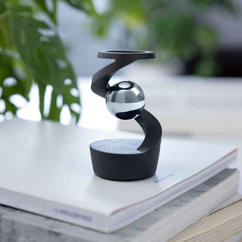 Настольный антистресс Mindflow, черный с серебристым арт.19911.13