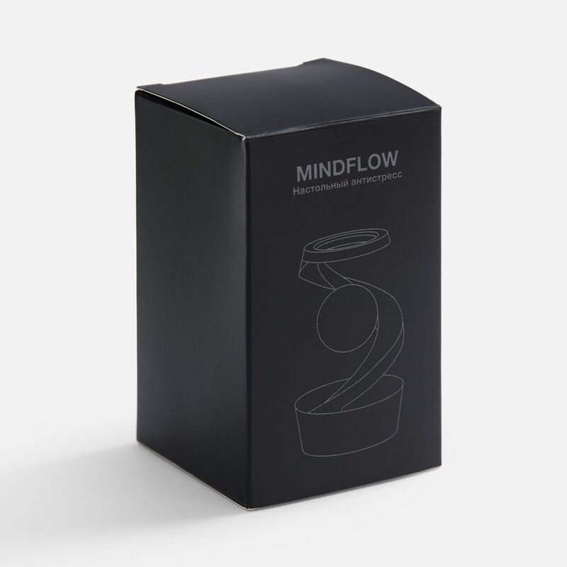 Настольный антистресс Mindflow, черный с серебристым арт.19911.13