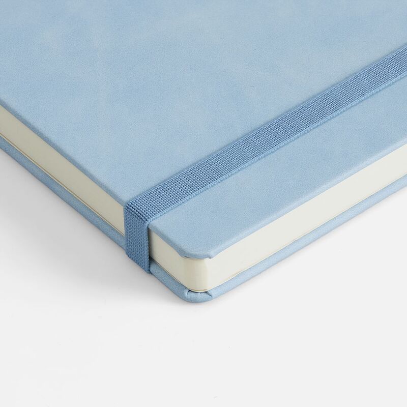 Ежедневник Urban Metal, недатированный, голубой арт.72080.14