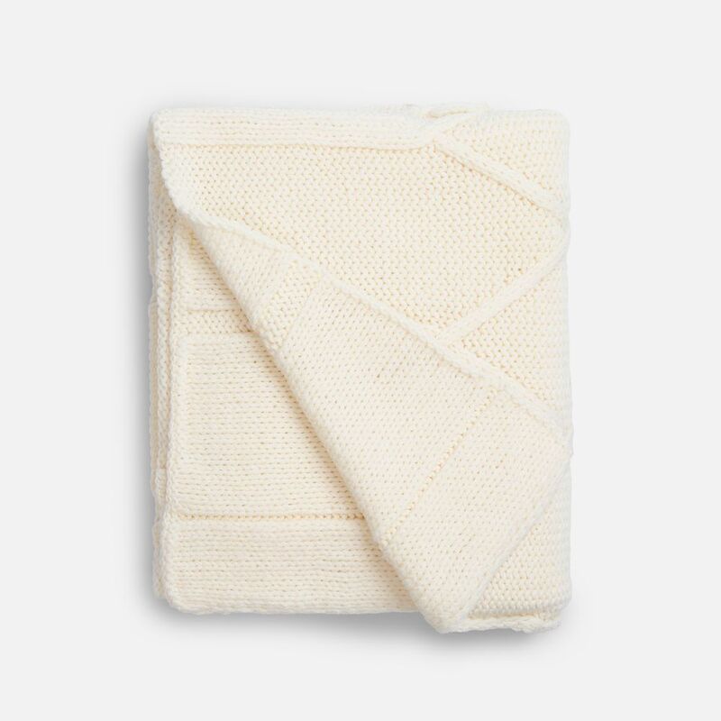 Плед Curve Verve, молочно-белый арт.20706.60