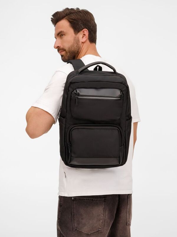 Рюкзак nowaPolis, черный арт.19906.30