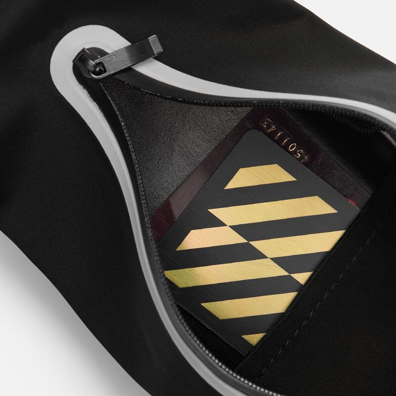 Спортивная поясная сумка Springa, черная арт.18720.30