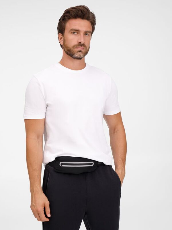 Спортивная поясная сумка Springa, черная арт.18720.30