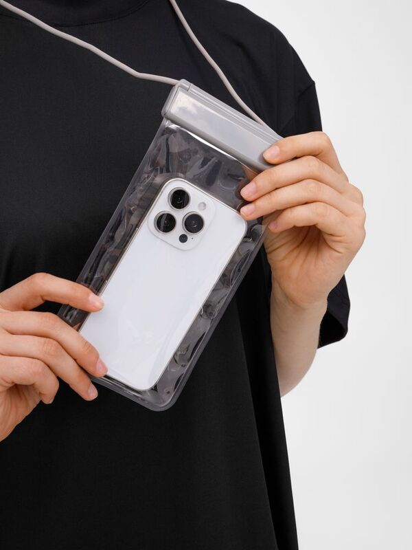 Водонепроницаемый чехол для телефона Aqualock, серый арт.18723.30