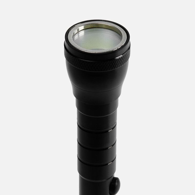 Телескопический фонарь с магнитом Flexion, ver.2, черный арт.12385.31