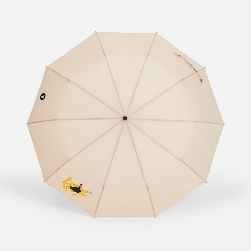 Зонт складной Cloudburst в подарочной упаковке, бежевый арт.17192.00