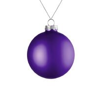 Елочный шар Finery Matt, 8 см, матовый фиолетовый арт.17663.70