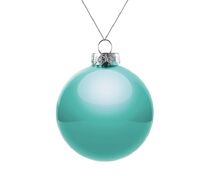 Елочный шар Finery Gloss, 8 см, глянцевый бирюзовый арт.17662.49