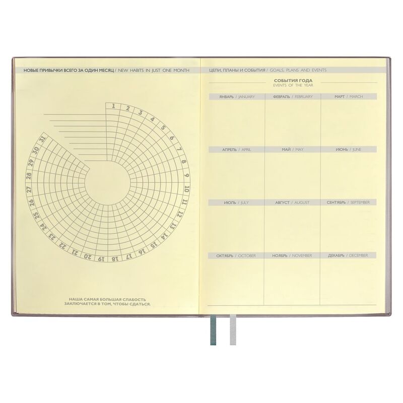 Ежедневник Avila, недатированный, серый арт.18298.10