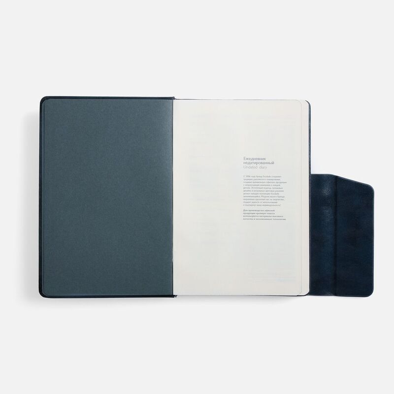 Ежедневник Leadmark, недатированный, синий арт.20133.40