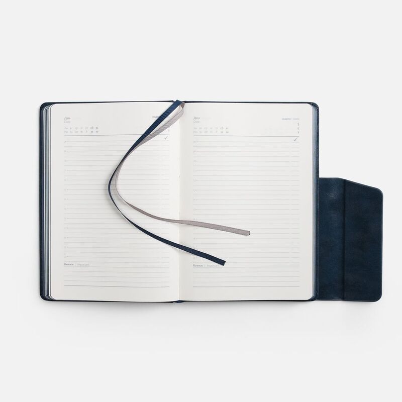 Ежедневник Leadmark, недатированный, синий арт.20133.40