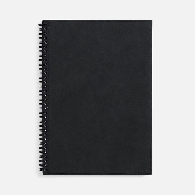 Ежедневник Notera Maxi, недатированный, черный арт.20135.30
