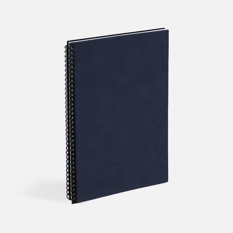 Ежедневник Notera Maxi, недатированный, синий арт.20135.40