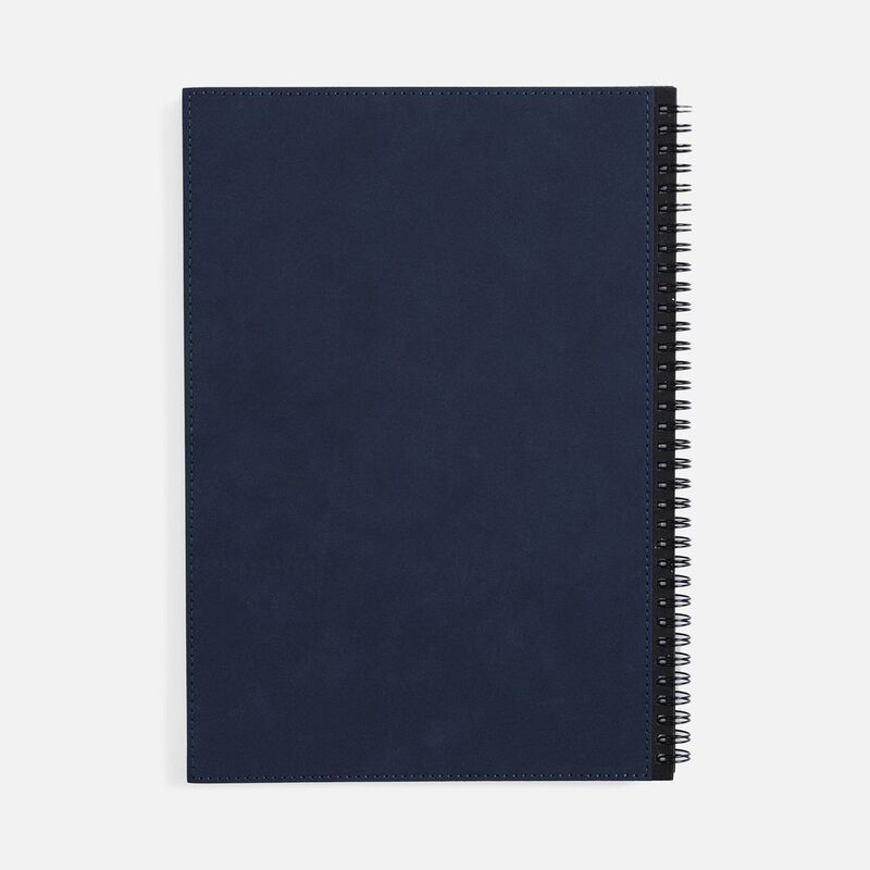 Ежедневник Notera Maxi, недатированный, синий арт.20135.40