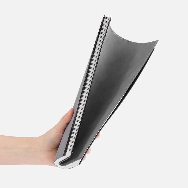 Ежедневник Notera Maxi, недатированный, серый арт.20135.10