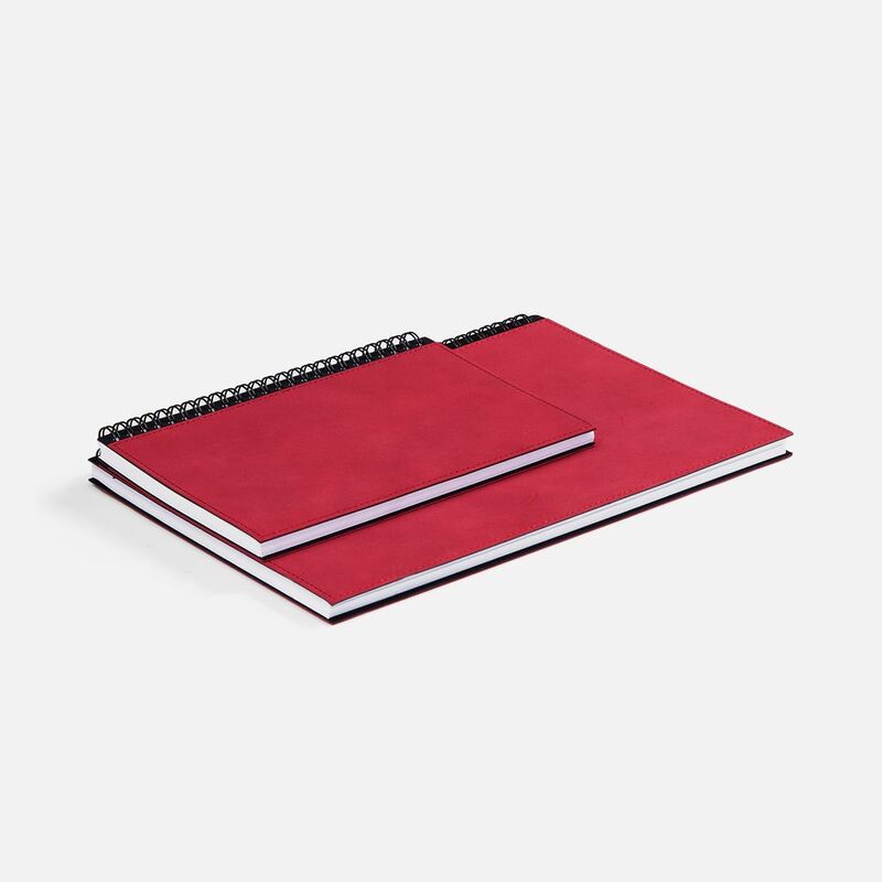 Ежедневник Notera, недатированный, красный арт.20136.50