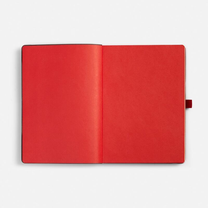 Ежедневник Peel Flex, недатированный, красный арт.26687.50