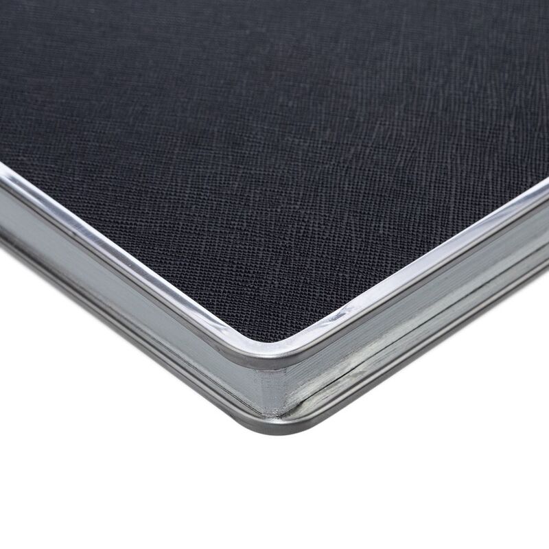 Ежедневник Frame Metal, недатированный, черный арт.21167.30