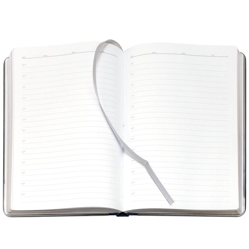 Ежедневник Frame Metal, недатированный, синий арт.21167.40