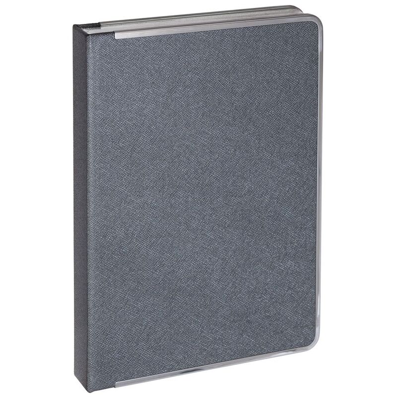Ежедневник Frame Metal, недатированный, серый арт.21167.10
