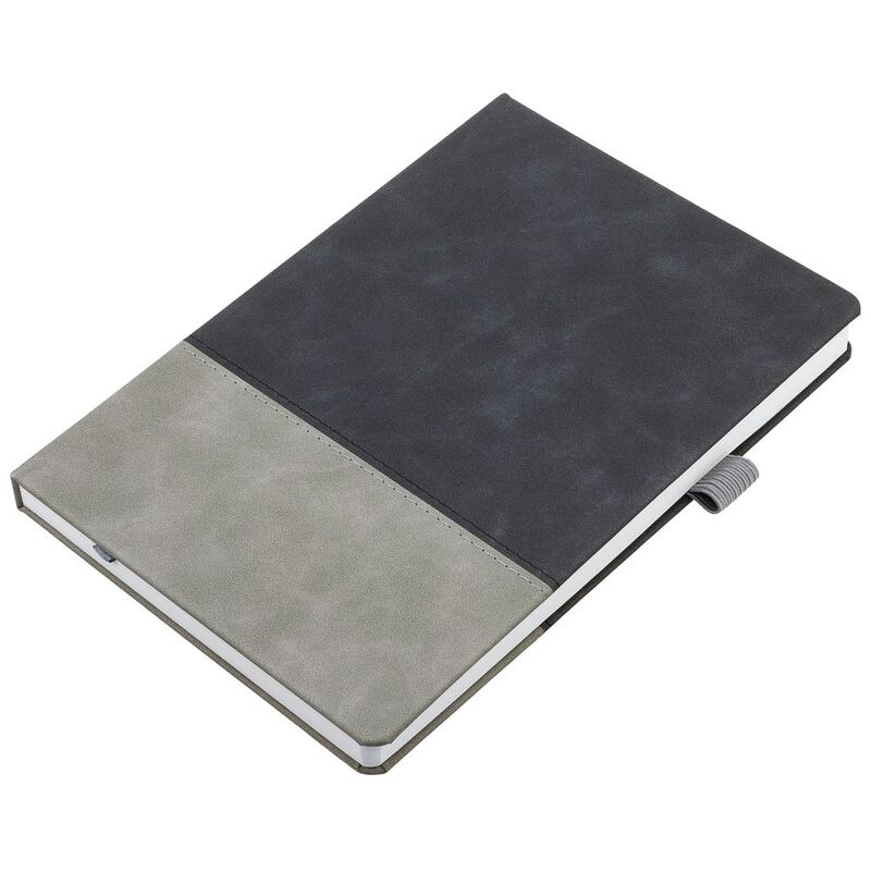 Ежедневник Horizon, недатированный, серый с черным арт.21172.13