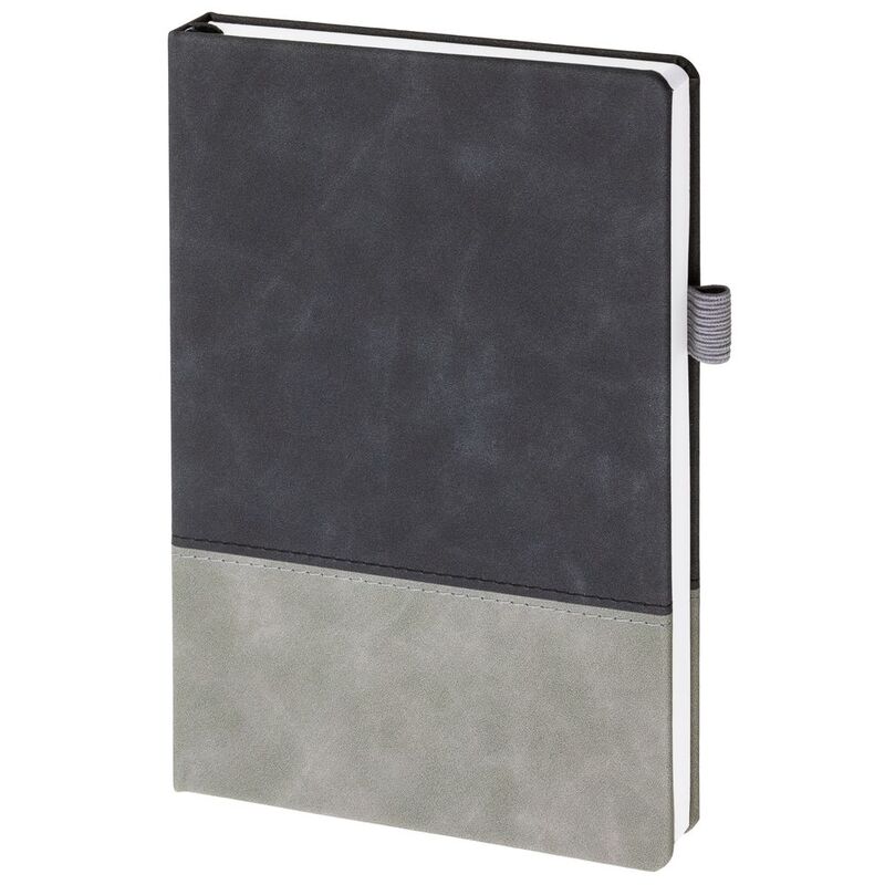 Ежедневник Horizon, недатированный, серый с черным арт.21172.13