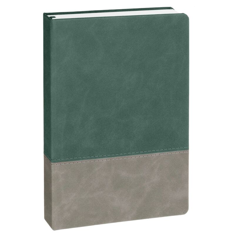 Ежедневник Horizon, недатированный, серый с зеленым арт.21172.19