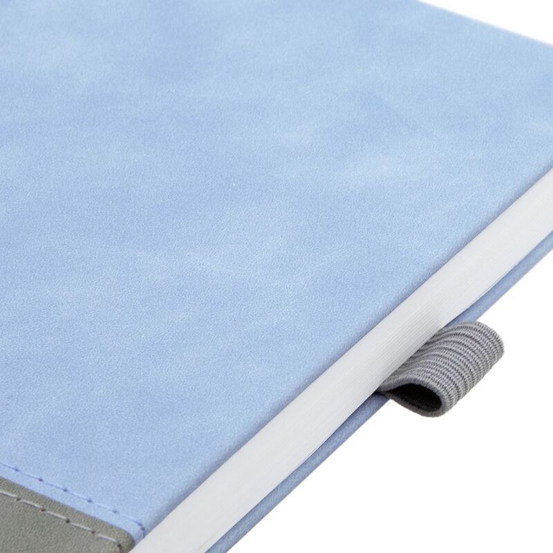 Ежедневник Horizon, недатированный, серый с голубым арт.21172.14