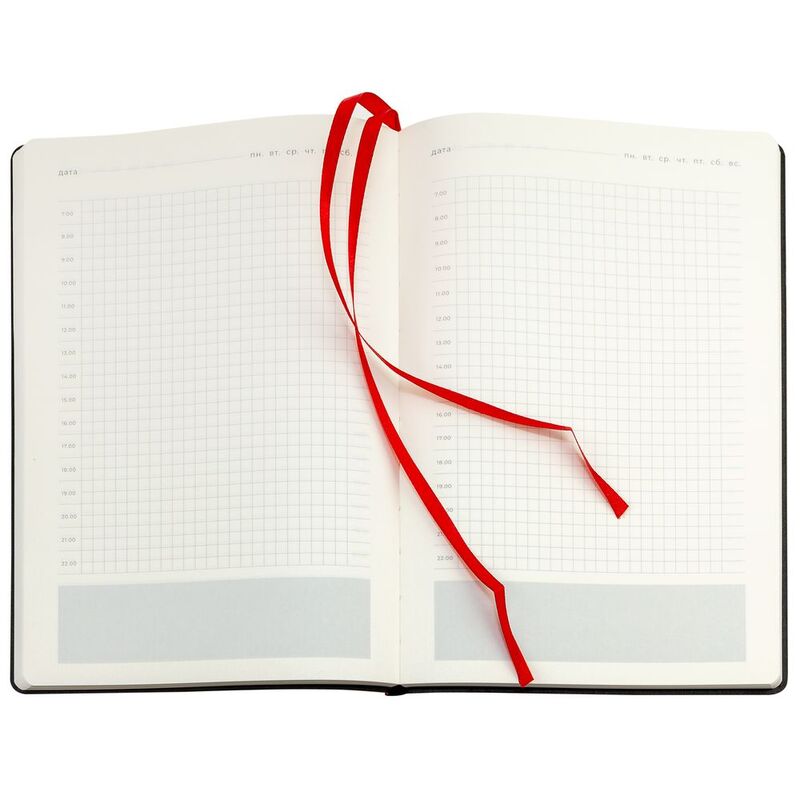 Ежедневник Lable Touch, недатированный, красный арт.21177.50