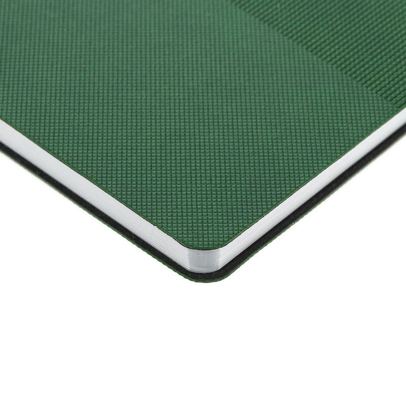 Ежедневник Knit, недатированный, зеленый арт.21179.90