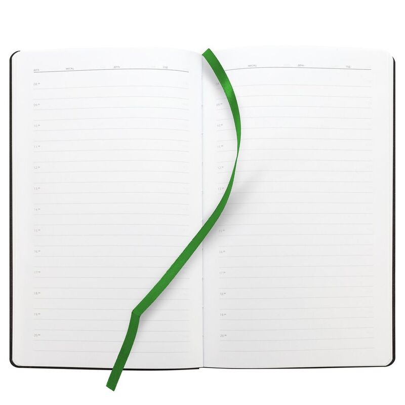 Ежедневник Knit, недатированный, зеленый арт.21179.90