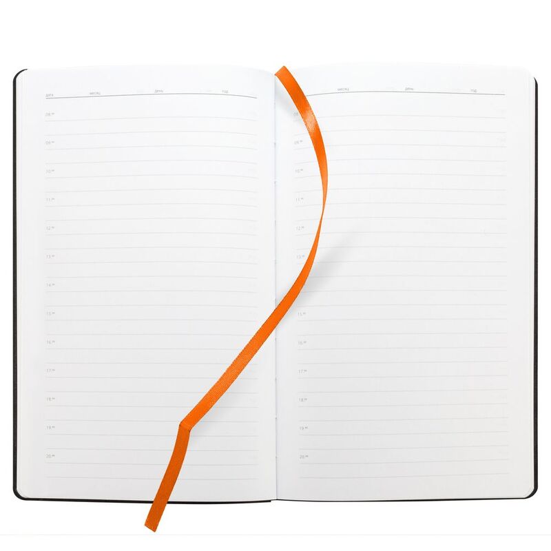 Ежедневник Knit, недатированный, оранжевый арт.21179.20
