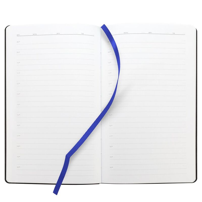 Ежедневник Knit, недатированный, синий арт.21179.40