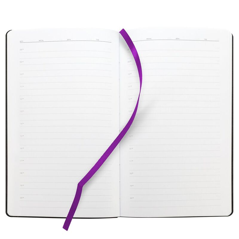 Ежедневник Knit, недатированный, фиолетовый арт.21179.70