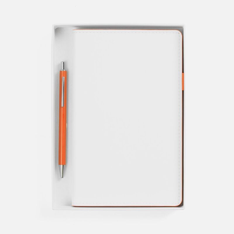 Набор White Shall, бело-оранжевый арт.21802.26