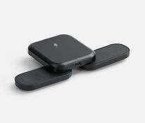 Складная станция беспроводной зарядки Trilogic, черная арт.18383.30