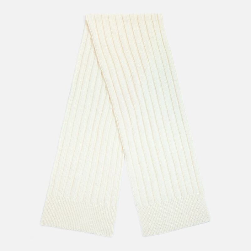 Шарф Bellish, белый (ванильный) арт.19245.61