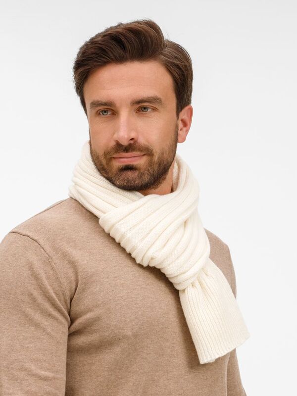 Шарф Bellish, белый (ванильный) арт.19245.61