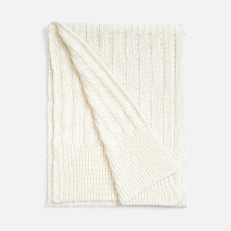 Шарф Bellish, белый (ванильный) арт.19245.61