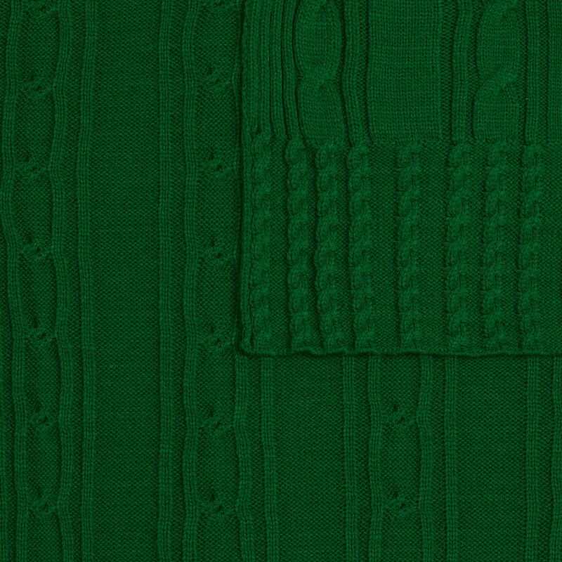 Плед Remitti, глубокий зеленый арт.19246.93