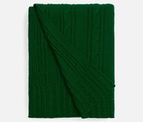 Плед Remitti, глубокий зеленый арт.19246.93