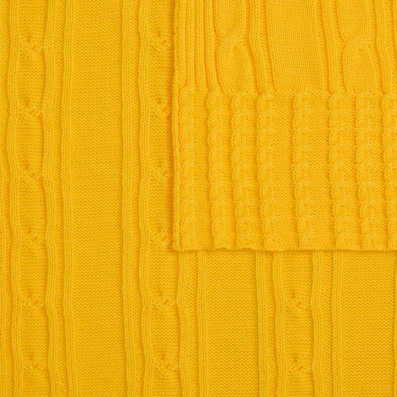 Плед Remitti, желтый арт.19246.80