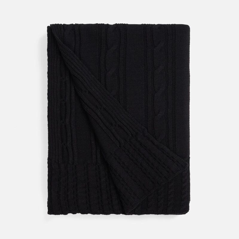 Плед Remitti, черный арт.19246.30