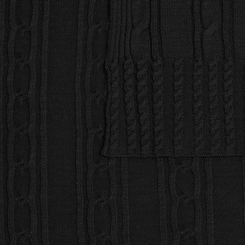 Плед Remitti, черный арт.19246.30