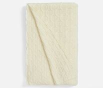 Плед Braidera, белый (молочный) арт.19247.61